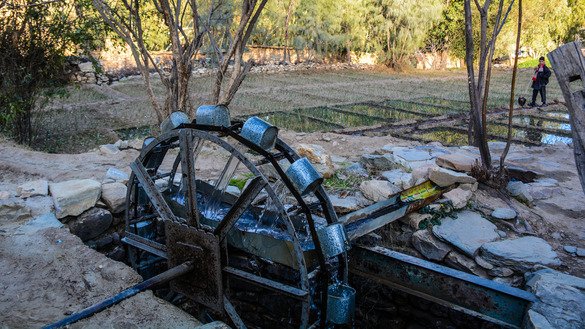 Seen In Pakistan The Beauty And Grace Of The Persian Water Wheel