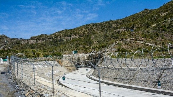 Nahakki Tunnel in Mohmand Agency is shown from the outside in April 2017. [Alamgir Khan]