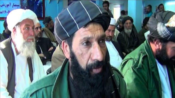 صوفي عظيم، د طالبانو پخوانى غړى، چې په دې سکرين شاټ کې ښودل شوى دی، اعتراف وکړ چې هغه د ايران په امر په هرات ولايت کې تخريب کاري کړې وه.